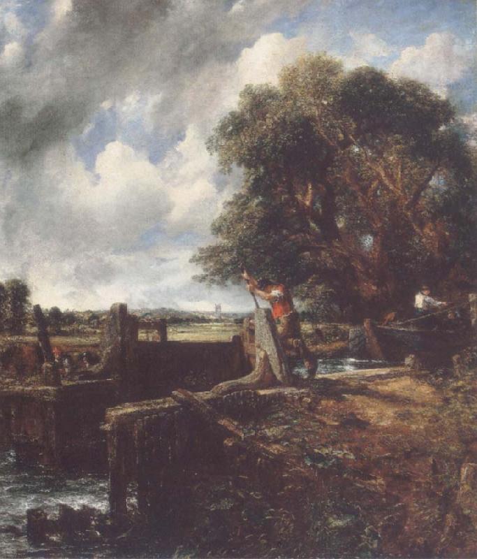 John Constable The Lock France oil painting art